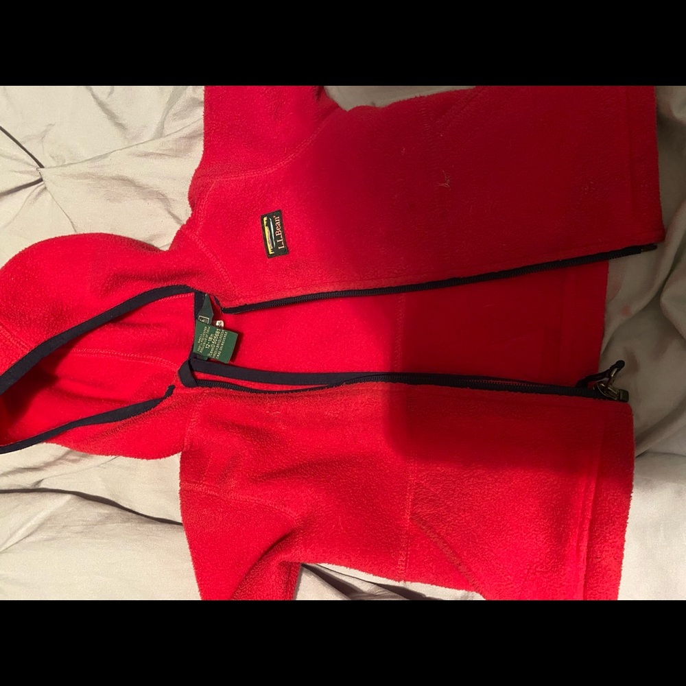 Pink 12-18 month LL Bean Fleece
